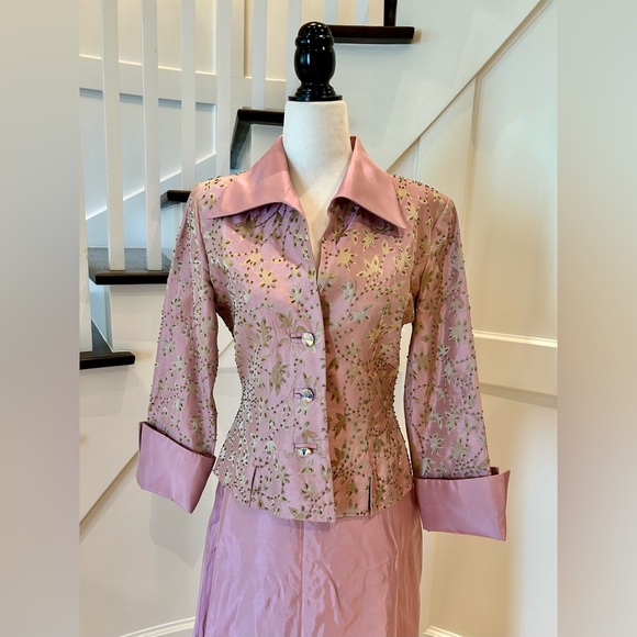 Pink Ballgown Skirt & Jacket - Picture 4 of 9